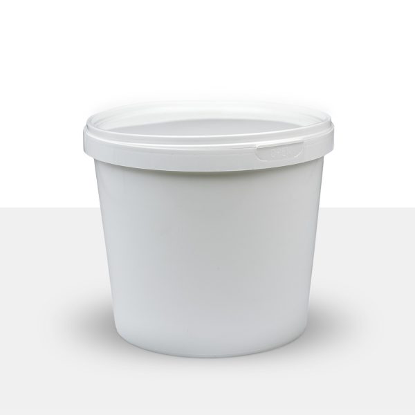 1 litre round ice cream container (168 units) Parkers Packaging