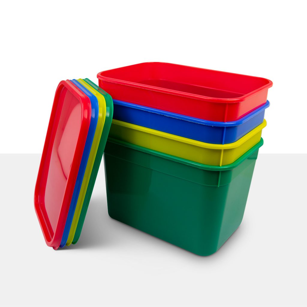 4 litre Multipack ice cream container & lid