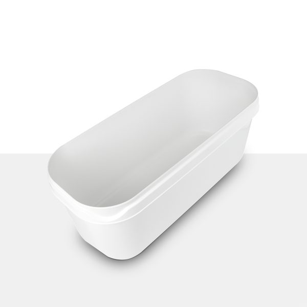 5 litre Napoli food container in white